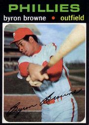 1971 Topps Baseball Cards      659     Byron Browne SP